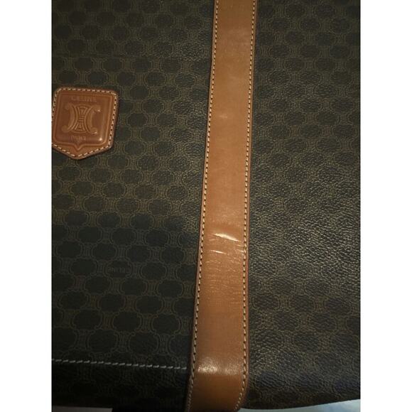 Celine Vintage Macadam Tote Bag - Excellent Condition - Picture 9 of 11